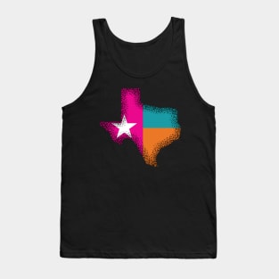 Texas State in Retro San Antonio Colors Tank Top